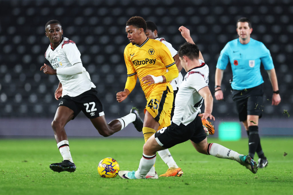 Derby County v Wolverhampton Wanderers U21 - Bristol Street Motors Trophy