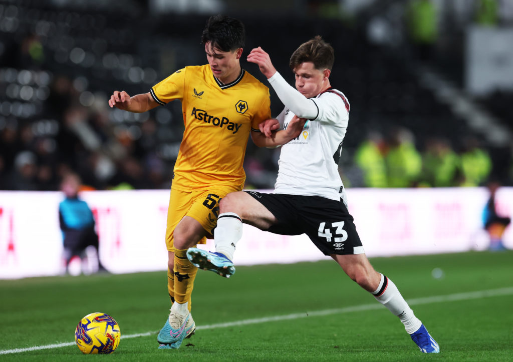 Derby County v Wolverhampton Wanderers U21 - Bristol Street Motors Trophy