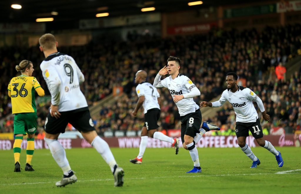 Norwich City v Derby County - Sky Bet Championship