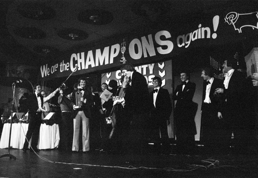 Derby Win League Title 1975