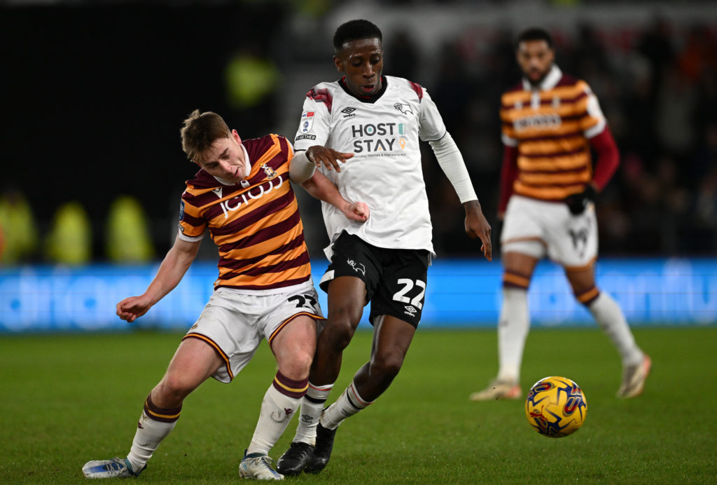 Derby County v Bradford City - Bristol Street Motors Trophy