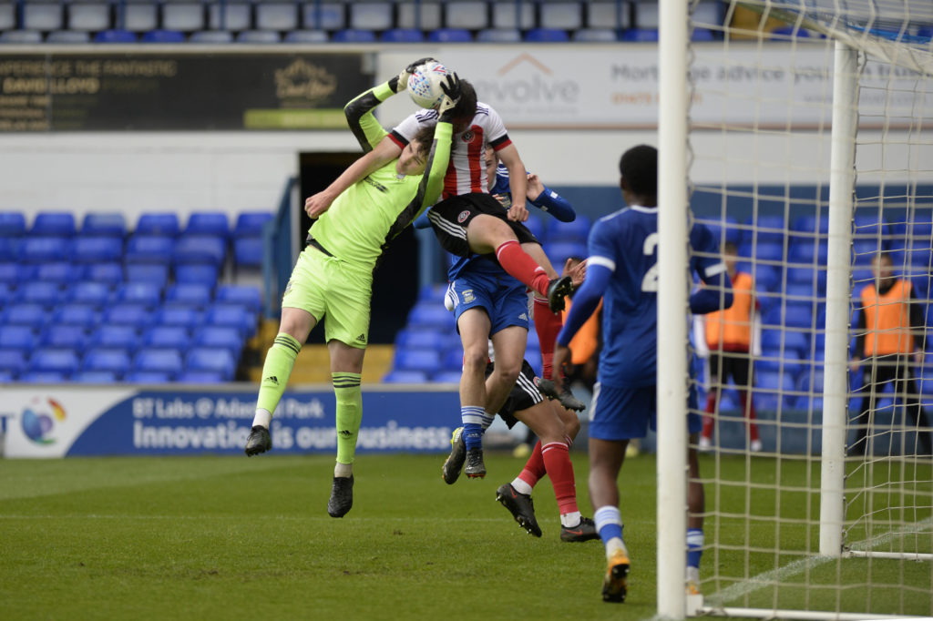 Ipswich Town v Sheffield United - FA Youth Cup Quarter Final