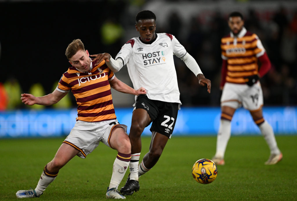 Derby County v Bradford City - Bristol Street Motors Trophy