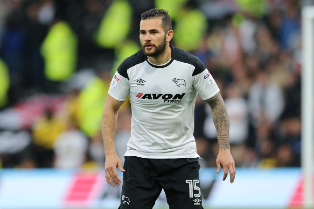 Derby County v Fulham - Sky Bet Championship Play Off Semi Final:First Leg
