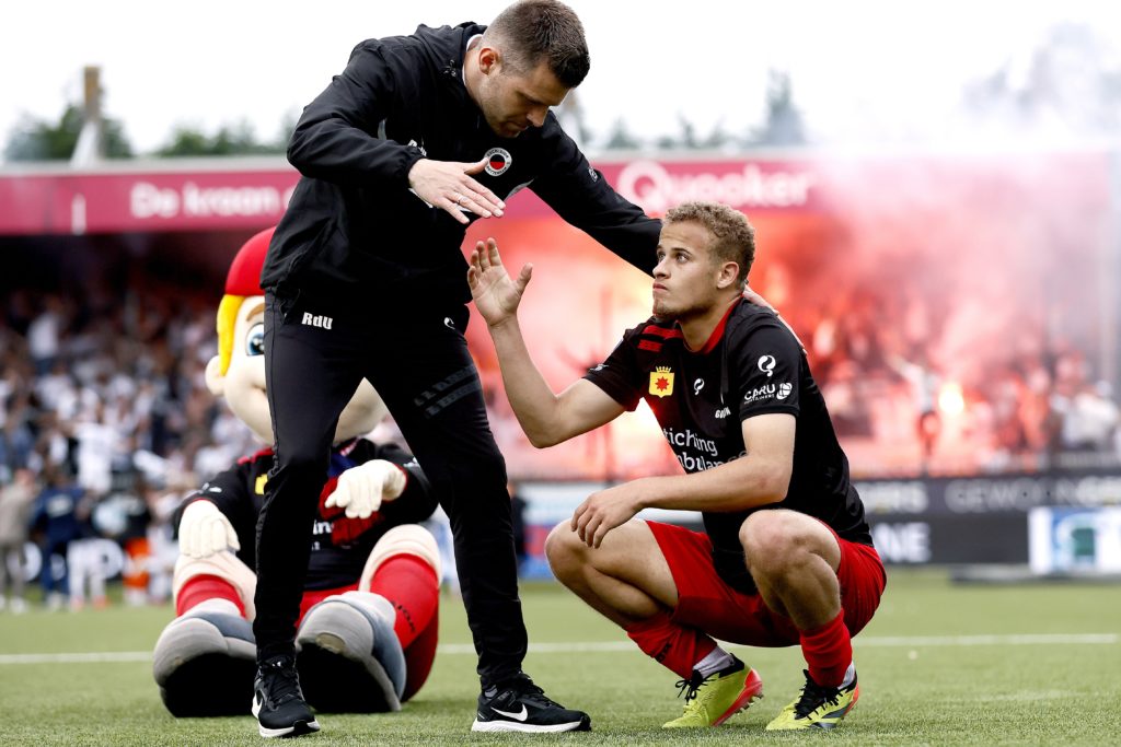 Play-offs Promotion/Relegation FinalExcelsior Rotterdam v NAC Breda