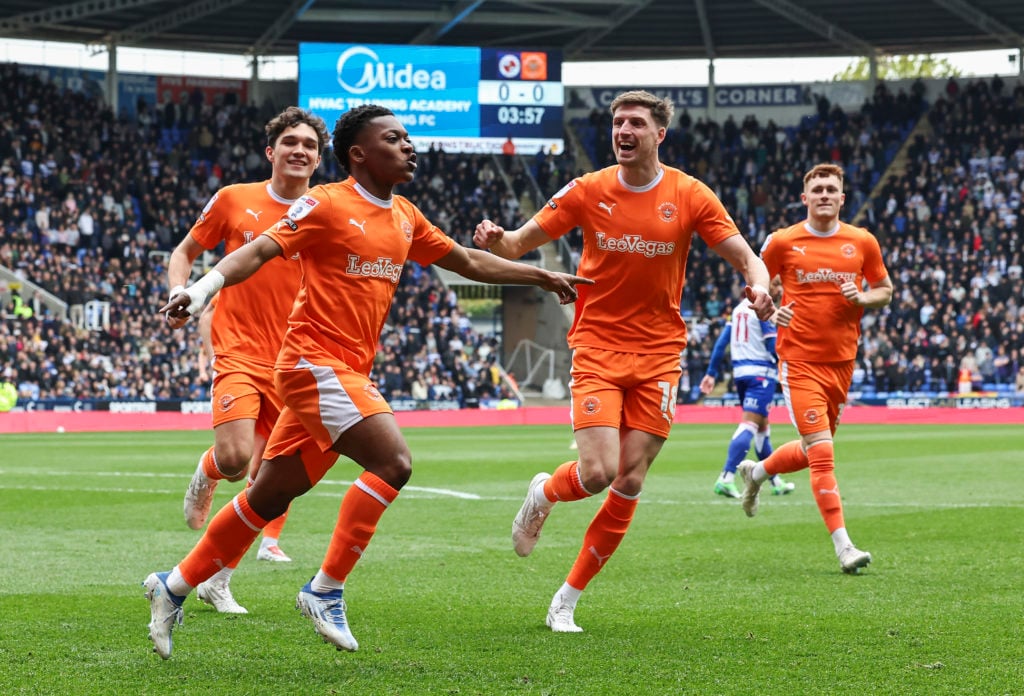 Reading v Blackpool - Sky Bet League One